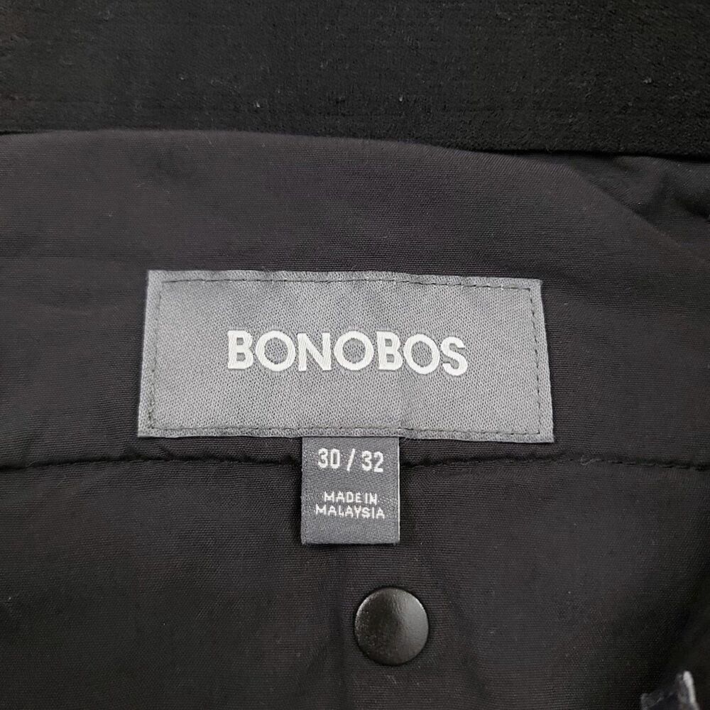 Bonobos Slim Straight Athletic Pants Mens 30x32 Gray Flat Front Stretch Golf - Picture 9 of 12